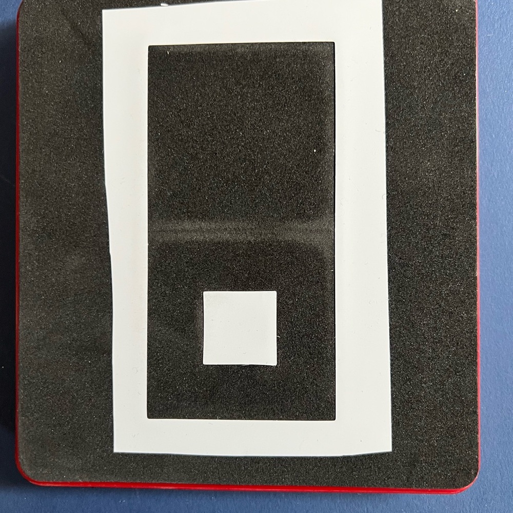 Sizzix small square card/gift tag die